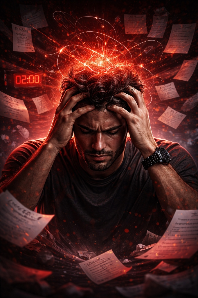 Hombre Urbano en Caos